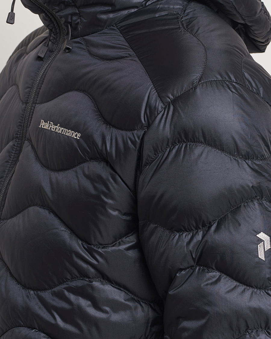 Homme | Manteaux Et Vestes | Peak Performance | Helium Down Hooded Jacket Black