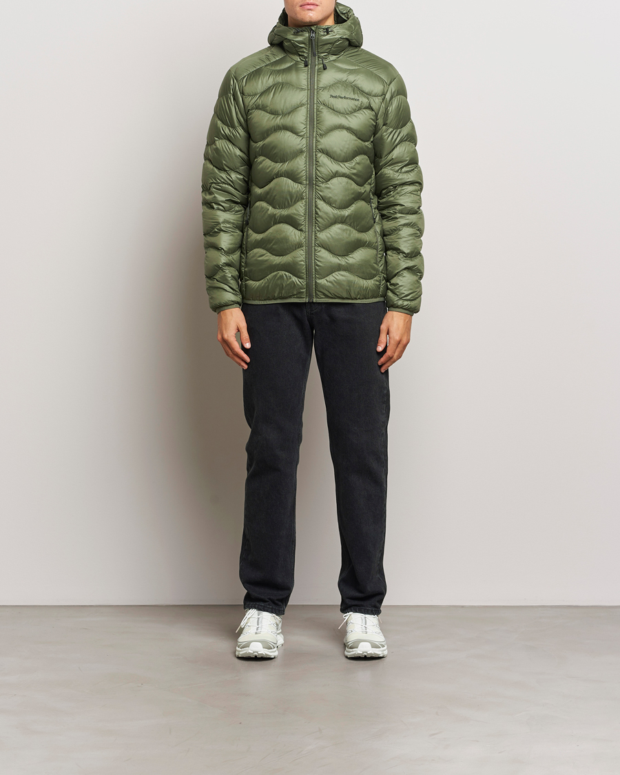 Homme | Manteaux Et Vestes | Peak Performance | Helium Down Hooded Jacket Pine Needle