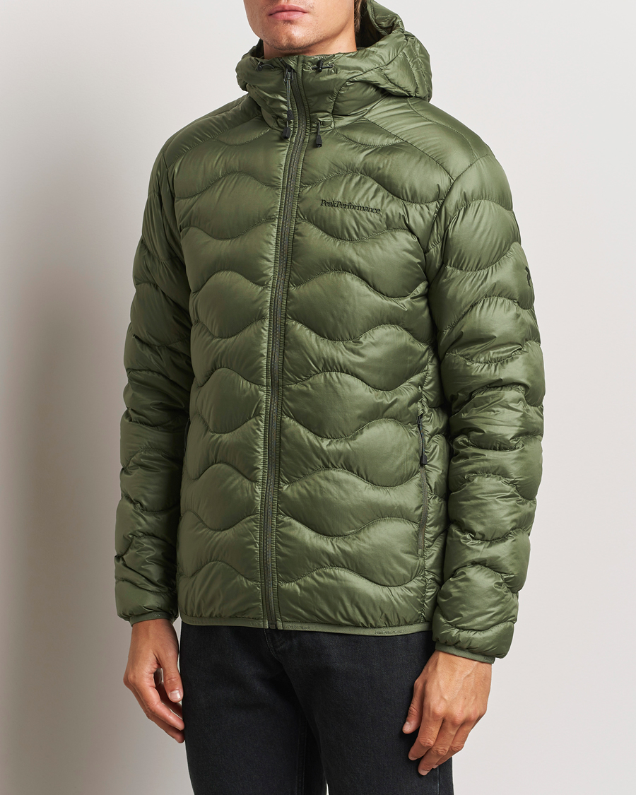 Homme | Manteaux Et Vestes | Peak Performance | Helium Down Hooded Jacket Pine Needle