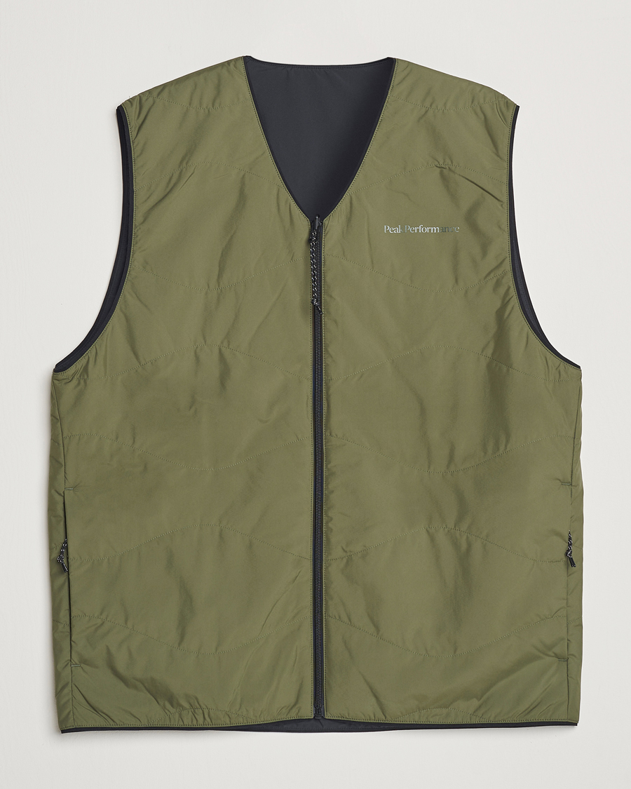 Homme | Manteaux Et Vestes | Peak Performance | Insulated Reversable Vest Pine Needle