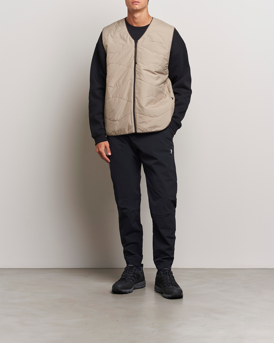 Homme | Manteaux Et Vestes | Peak Performance | Insulated Reversable Vest Avid Beige