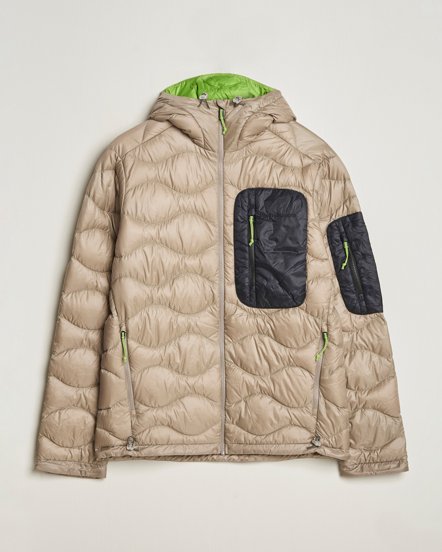 Homme | Manteaux Et Vestes | Peak Performance | Helium Utility Down Hood Jacket Avid Beige