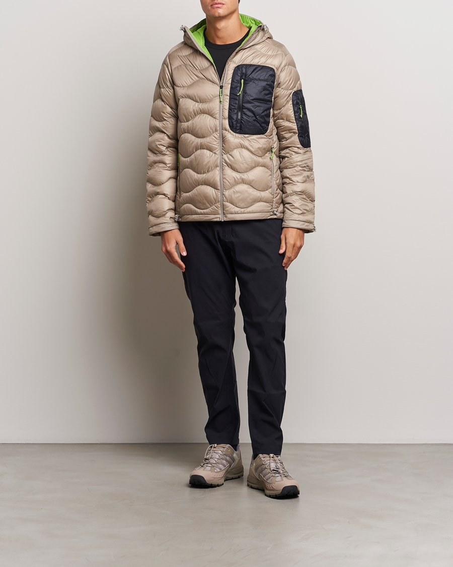 Homme | Manteaux Et Vestes | Peak Performance | Helium Utility Down Hood Jacket Avid Beige