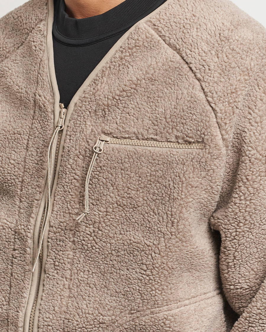 Homme | Pulls Et Tricots | Peak Performance | Heavy Pile Oversized Cardigan Avid Beige