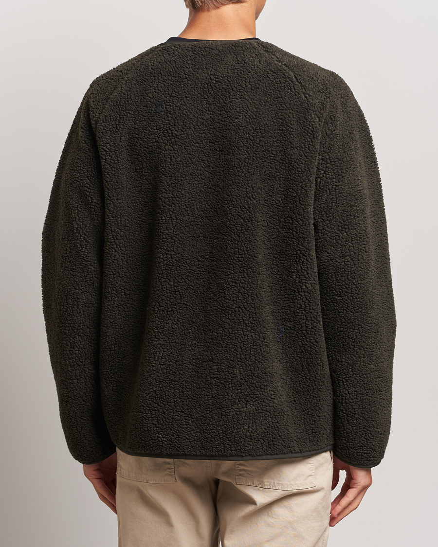 Homme | Pulls Et Tricots | Peak Performance | Heavy Pile Oversized Cardigan Olive Extreme