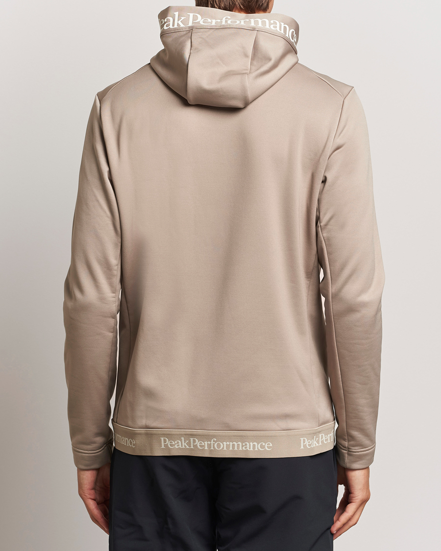 Homme | Pulls Et Tricots | Peak Performance | Rider Tech Zip Hood Avid Beige