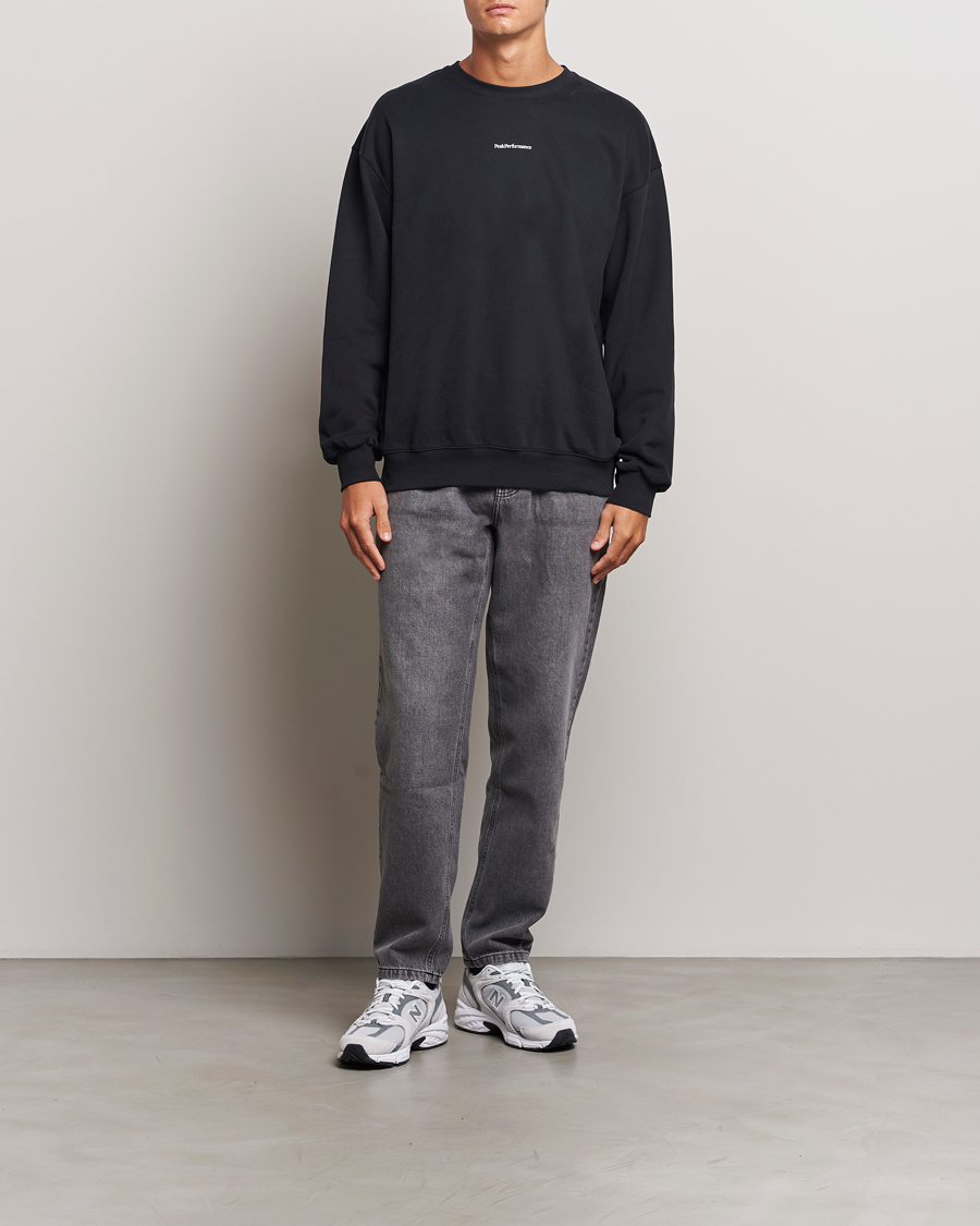 Homme | Pulls Et Tricots | Peak Performance | Original Terry Crew Sweatshirt Black