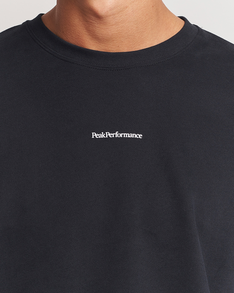 Homme | Pulls Et Tricots | Peak Performance | Original Terry Crew Sweatshirt Black