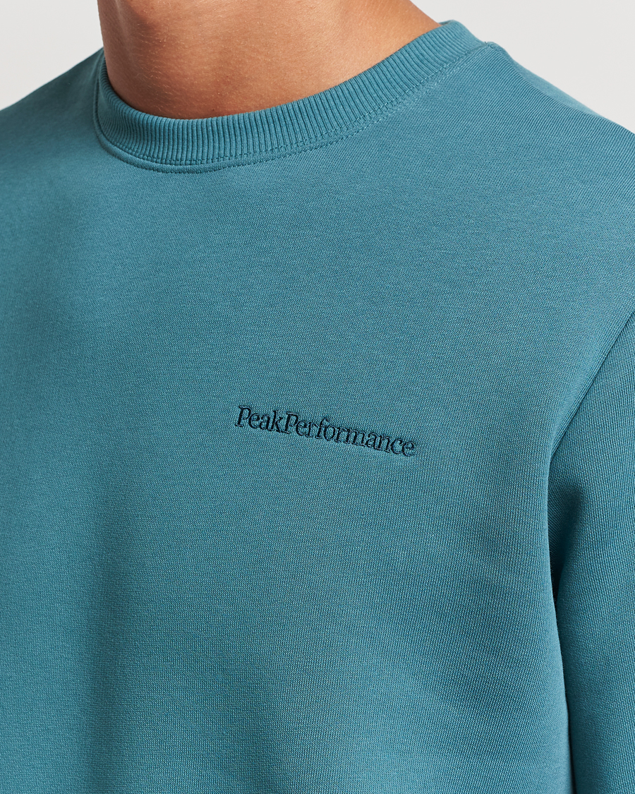 Homme | Pulls Et Tricots | Peak Performance | Original Logo Crew Neck Sweatshirt Hydro Fresh