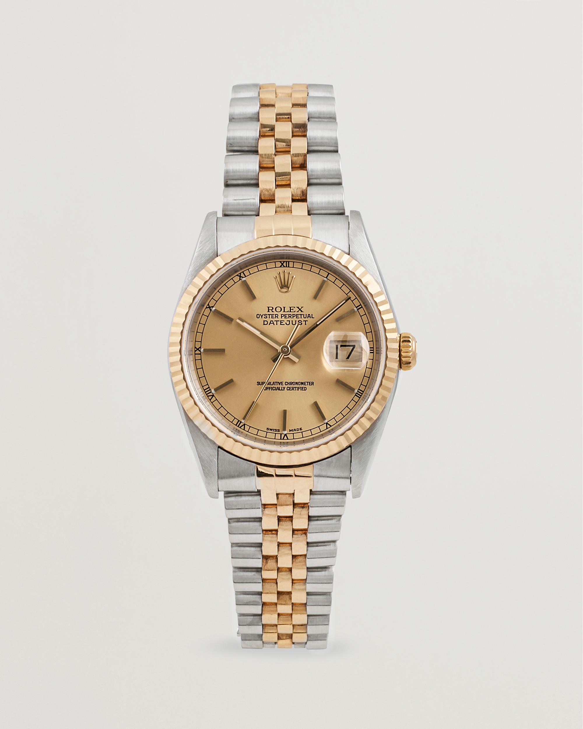Homme | Rolex Pre-Owned Datejust 16233 G/S Silver | Rolex Pre-Owned | Datejust 16233 G/S Silver