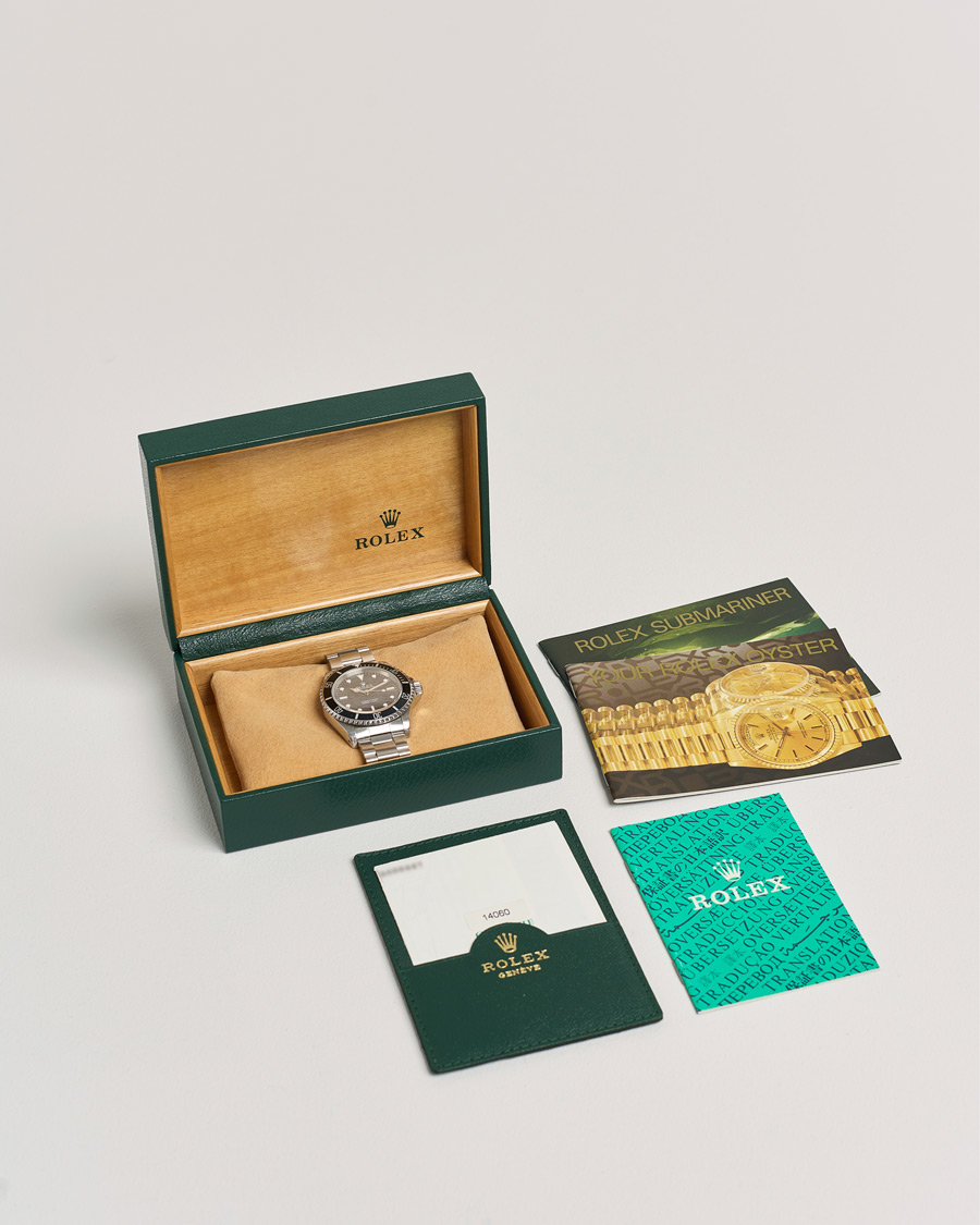 Homme | Rolex Pre-Owned Submariner 14060 Silver | Rolex Pre-Owned | Submariner 14060 Silver