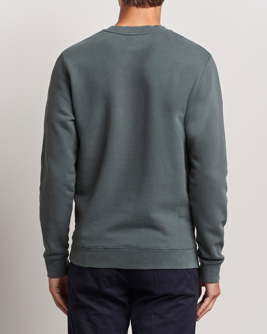 Homme | Pulls Et Tricots | Sunspel | Loopback Sweatshirt Drill Green