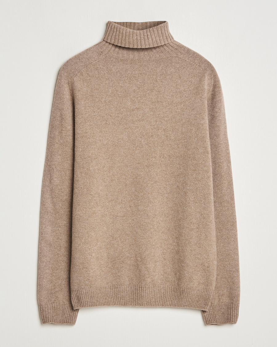 Homme | Pulls Et Tricots | Sunspel | Lambswool Poloshirt Sandstone