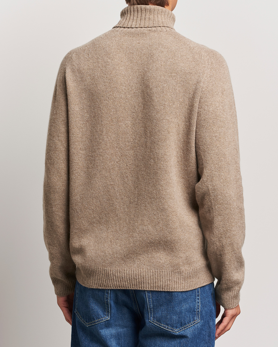 Homme | Pulls Et Tricots | Sunspel | Lambswool Poloshirt Sandstone