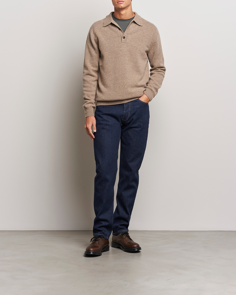Homme | Jeans | Sunspel | Regular Fit Jeans Rinse Wash