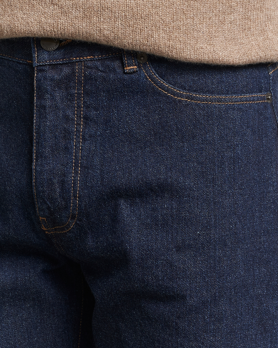 Homme | Jeans | Sunspel | Regular Fit Jeans Rinse Wash