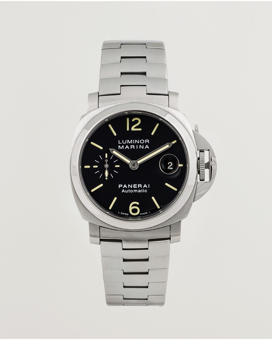 Homme | Panerai Pre-Owned LUMINOR MARINA PAM00298 Silver | Panerai Pre-Owned | LUMINOR MARINA PAM00298 Silver