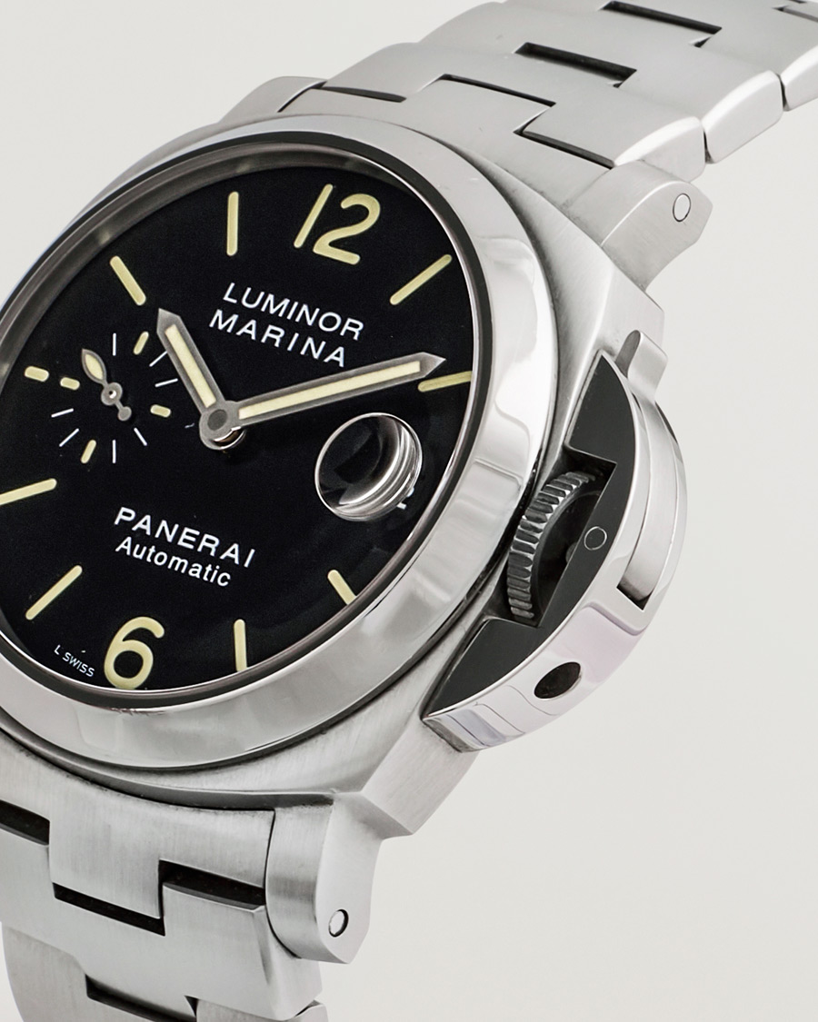 Homme | Panerai Pre-Owned LUMINOR MARINA PAM00298 Silver | Panerai Pre-Owned | LUMINOR MARINA PAM00298 Silver