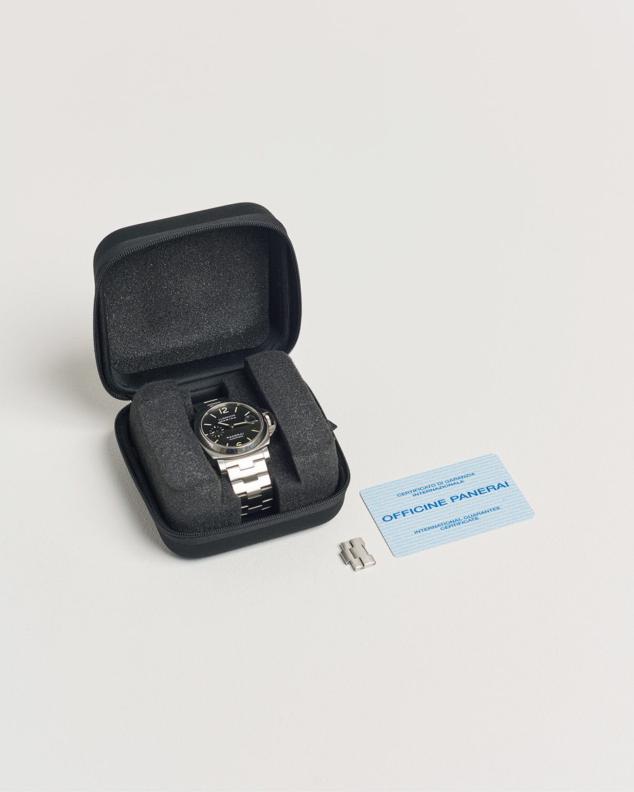 Homme | Panerai Pre-Owned LUMINOR MARINA PAM00298 Silver | Panerai Pre-Owned | LUMINOR MARINA PAM00298 Silver