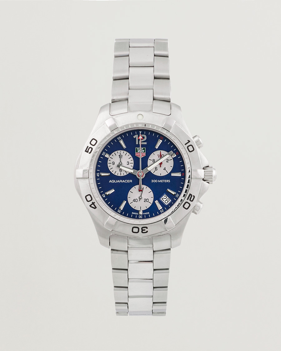 Homme | Tag Heuer Pre-Owned Aquaracer CAF1112 Silver | Tag Heuer Pre-Owned | Aquaracer CAF1112 Silver