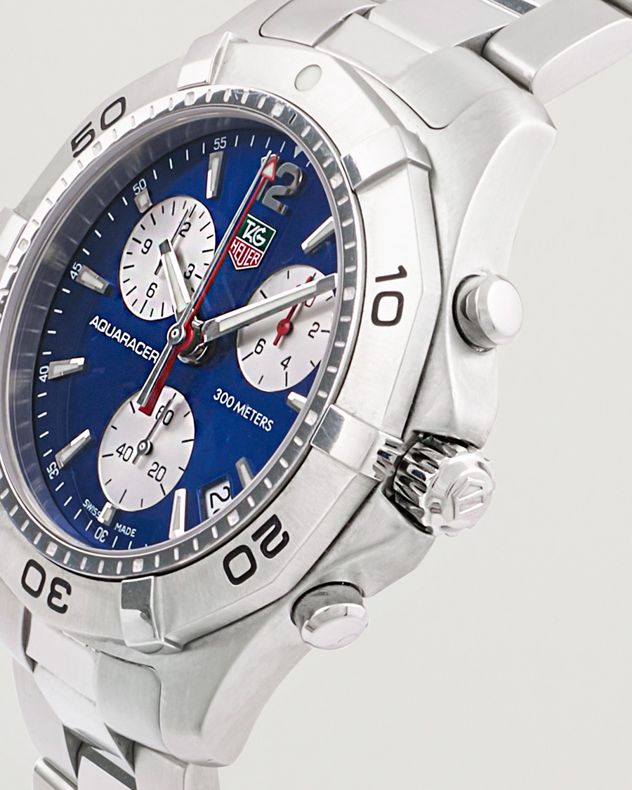 Homme | Tag Heuer Pre-Owned Aquaracer CAF1112 Silver | Tag Heuer Pre-Owned | Aquaracer CAF1112 Silver