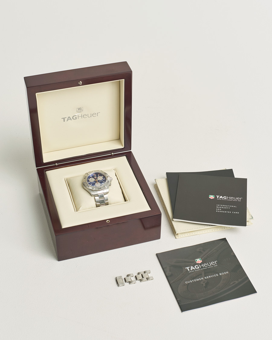 Homme | Tag Heuer Pre-Owned Aquaracer CAF1112 Silver | Tag Heuer Pre-Owned | Aquaracer CAF1112 Silver