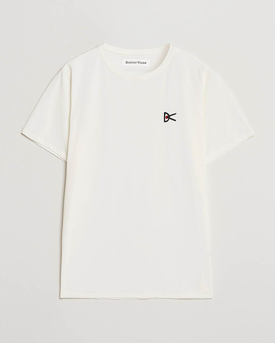 Homme | T-shirts | District Vision | Lightweight Short Sleeve T-Shirt Lunar White
