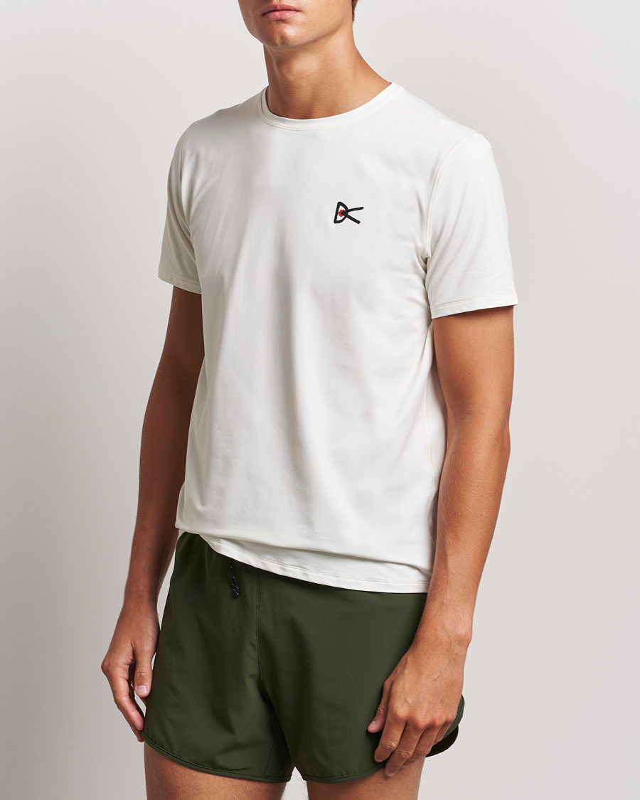 Homme | T-shirts | District Vision | Lightweight Short Sleeve T-Shirt Lunar White