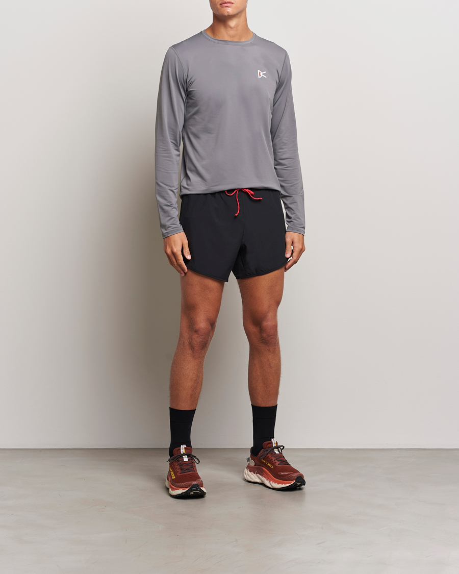 Homme | T-shirts | District Vision | Lightweight Long Sleeve T-Shirt Carbon