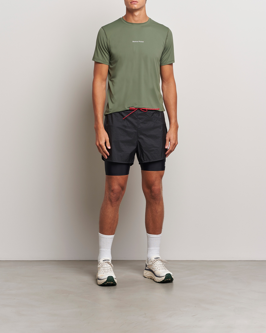 Homme | T-shirts | District Vision | Ultralight Aloe Short Sleeve Sage