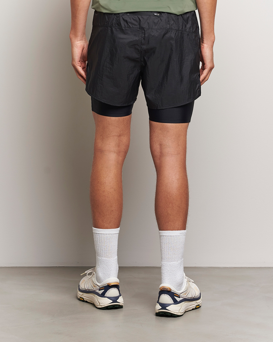 Homme | Shorts | District Vision | Ripstop Layered Trail Shorts Black