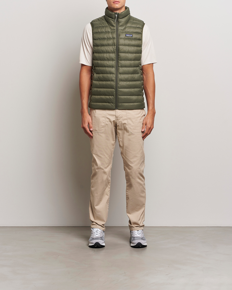 Homme | Manteaux Et Vestes | Patagonia | Down Sweater Vest Pine Needle Green