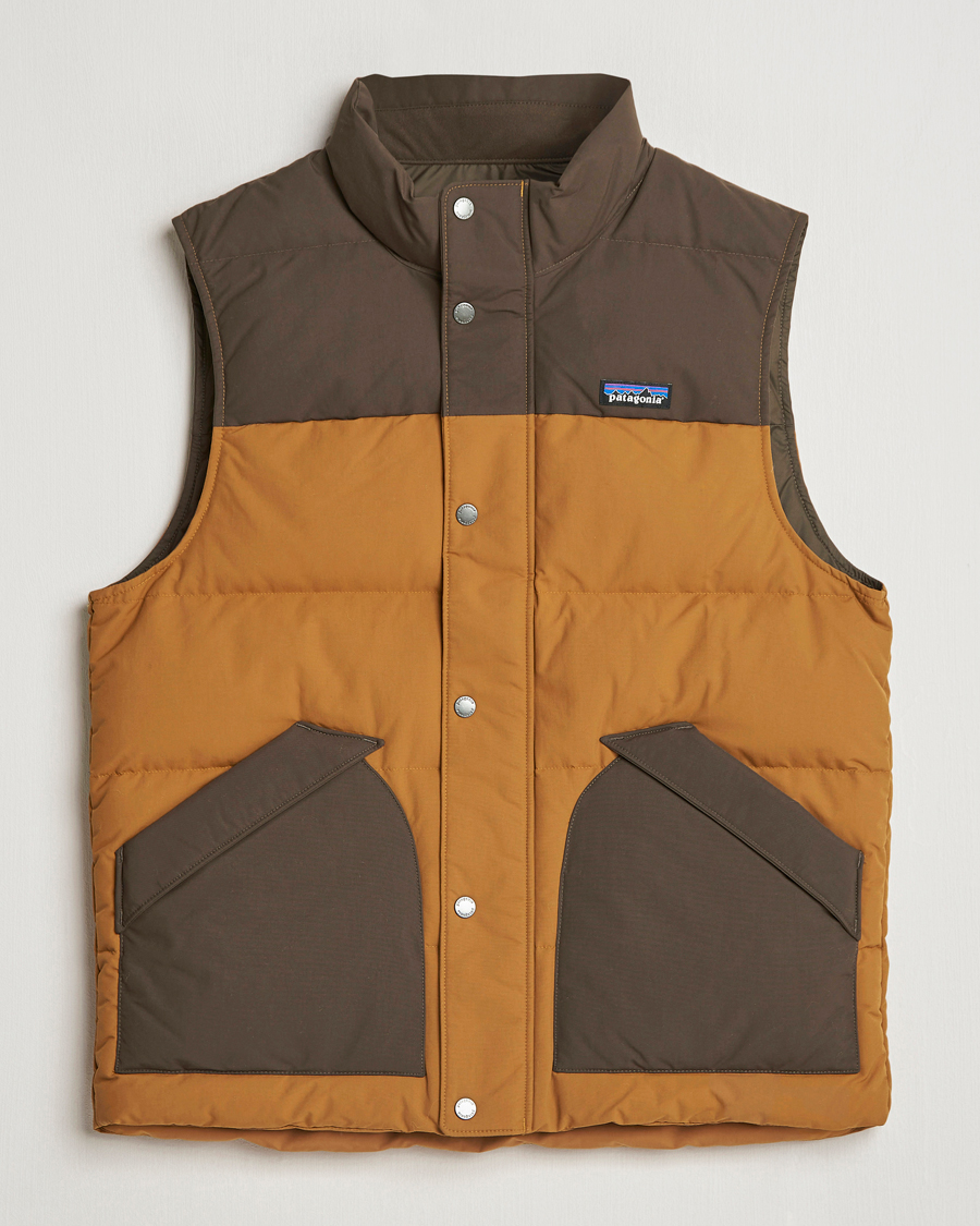 Homme | Manteaux Et Vestes | Patagonia | Downdrift Vest Brown