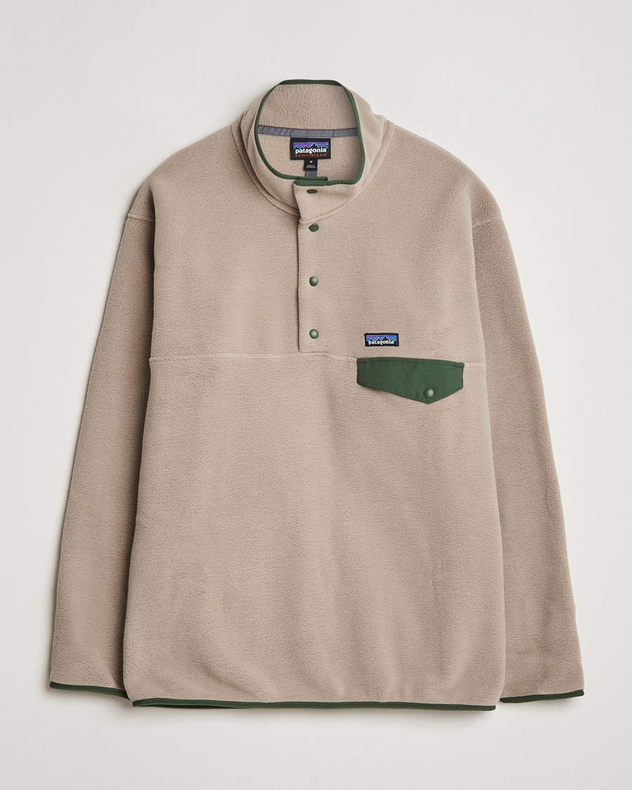 Homme | Pulls Et Tricots | Patagonia | Synch Snap T Half Zip Fleece Seabird Grey