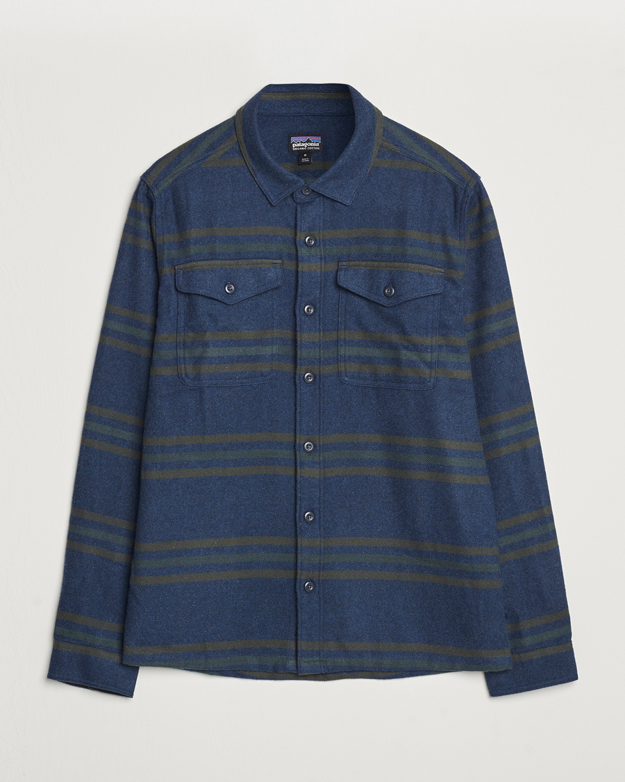 Homme | Chemises | Patagonia | Fjord Flannel Shirt Smolder Blue