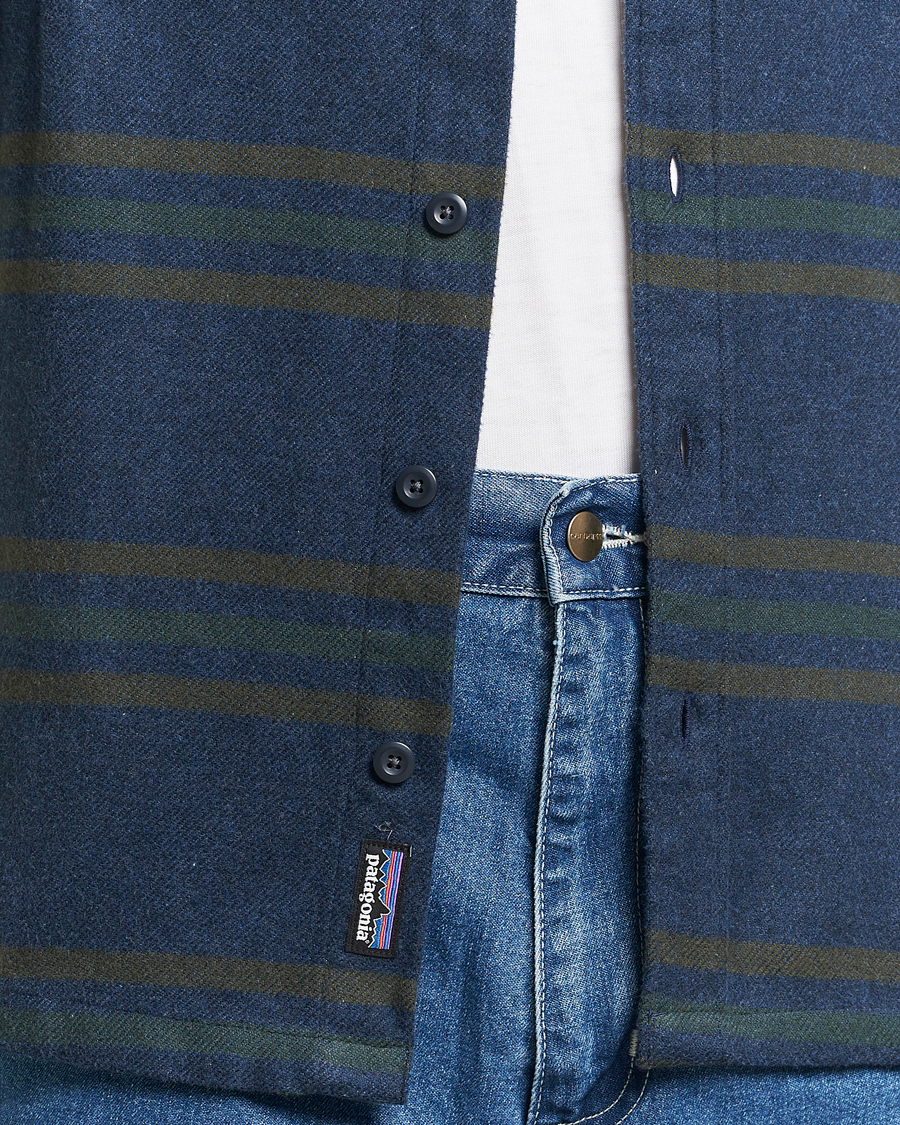 Homme | Chemises | Patagonia | Fjord Flannel Shirt Smolder Blue