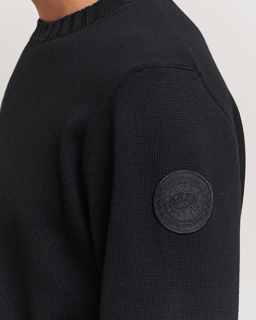 Homme | Pulls Et Tricots | Canada Goose Black Label | Canada Goose Rosseau Crew Neck Black