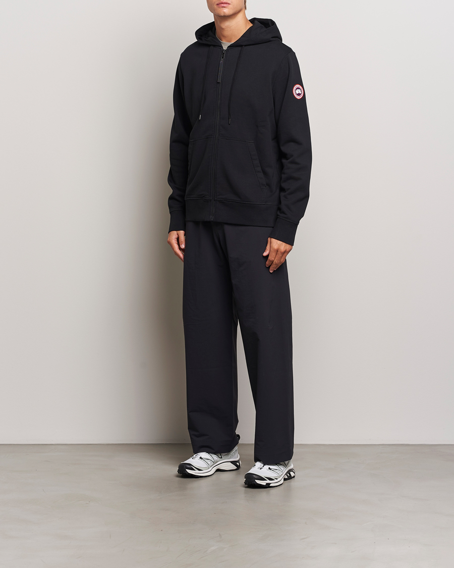 Homme | Pulls Et Tricots | Canada Goose | Huron Full Zip Hoodie Black