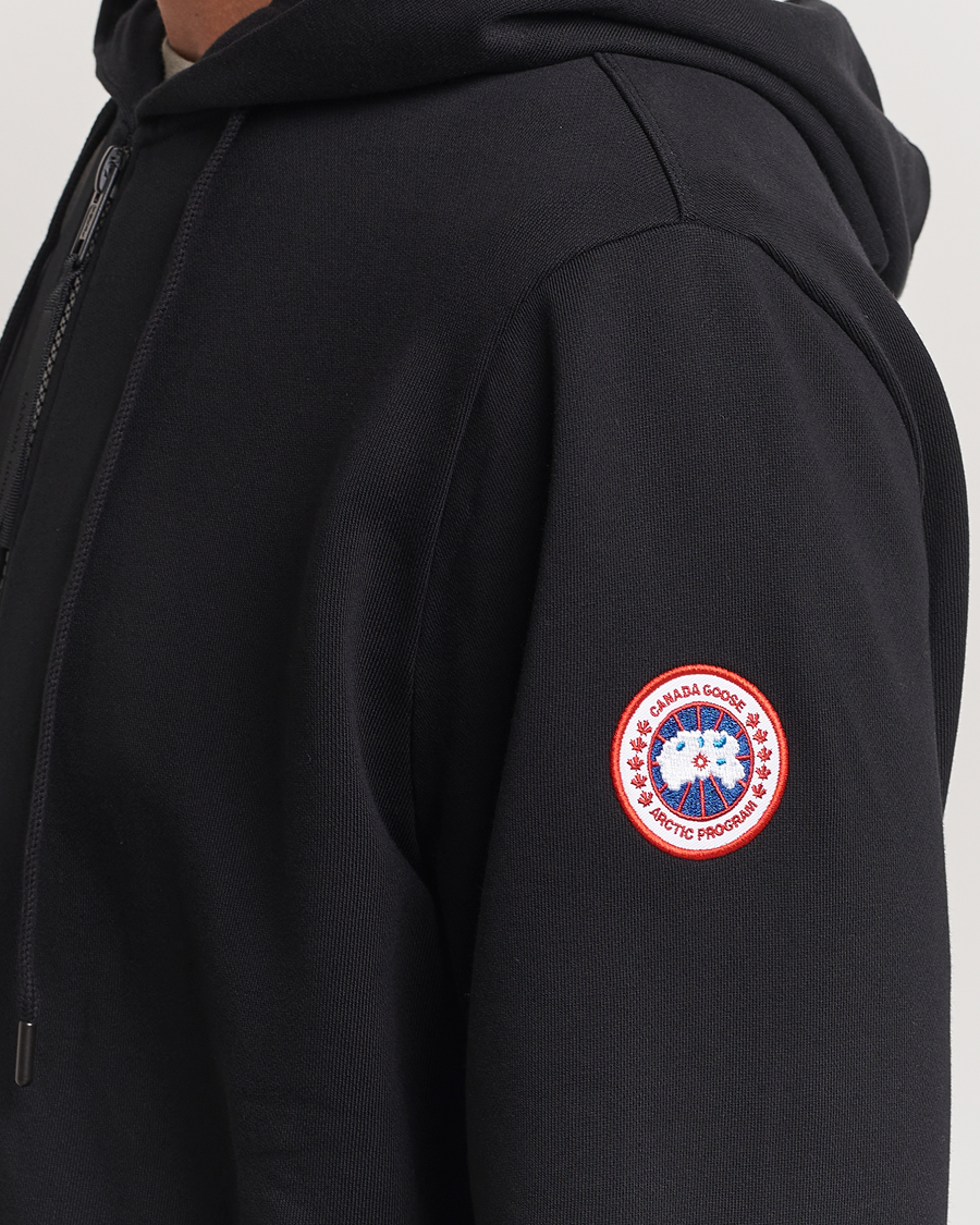 Homme | Pulls Et Tricots | Canada Goose | Huron Full Zip Hoodie Black