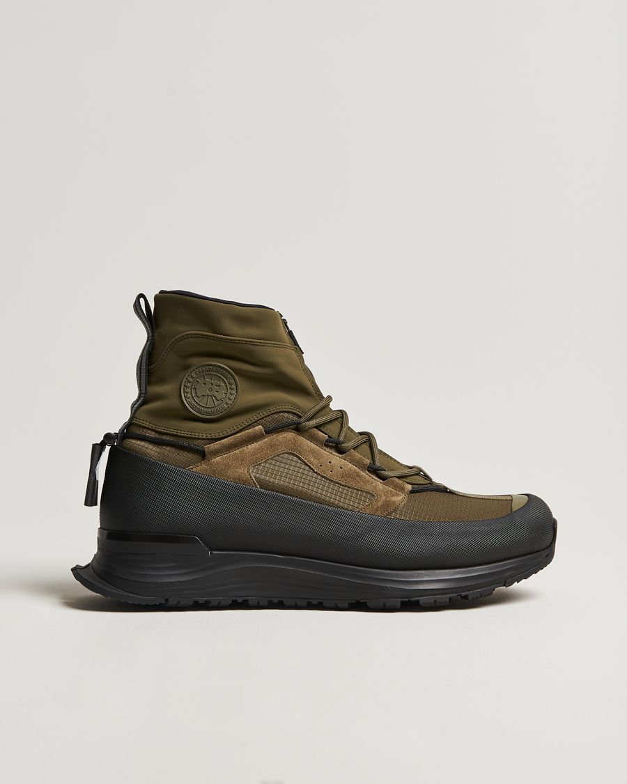 Homme | Canada Goose Glacier Trail Sneaker High Military Green | Canada Goose | Glacier Trail Sneaker High Military Green