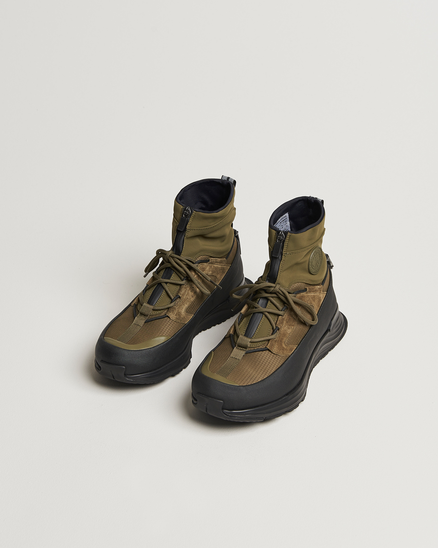 Homme | Canada Goose Glacier Trail Sneaker High Military Green | Canada Goose | Glacier Trail Sneaker High Military Green