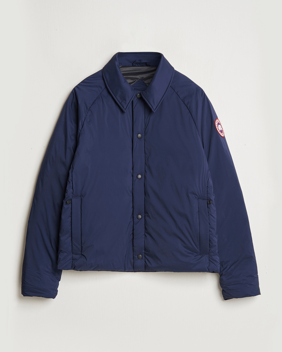 Homme | Manteaux Et Vestes | Canada Goose | Lodge Coach Jacket Atlantic Navy