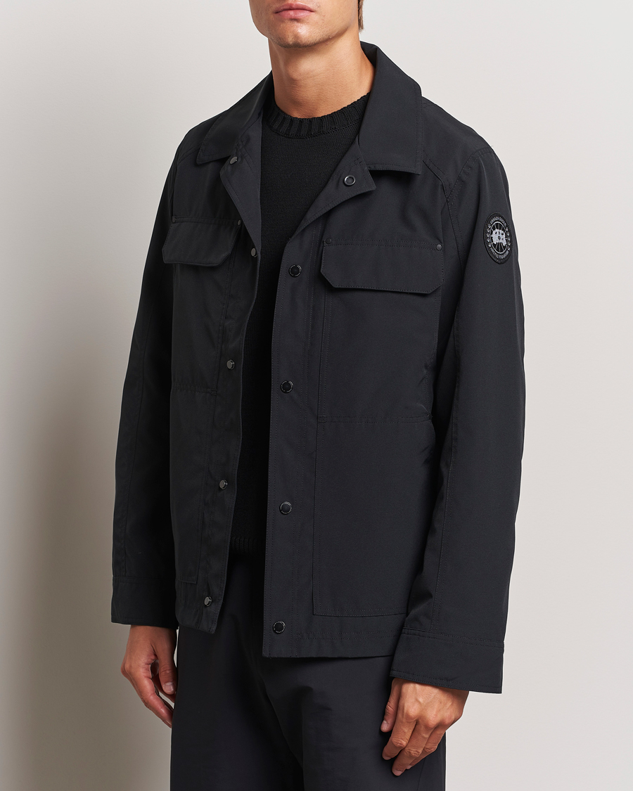 Homme | Manteaux Et Vestes | Canada Goose Black Label | Burnaby Chore Jacket Black