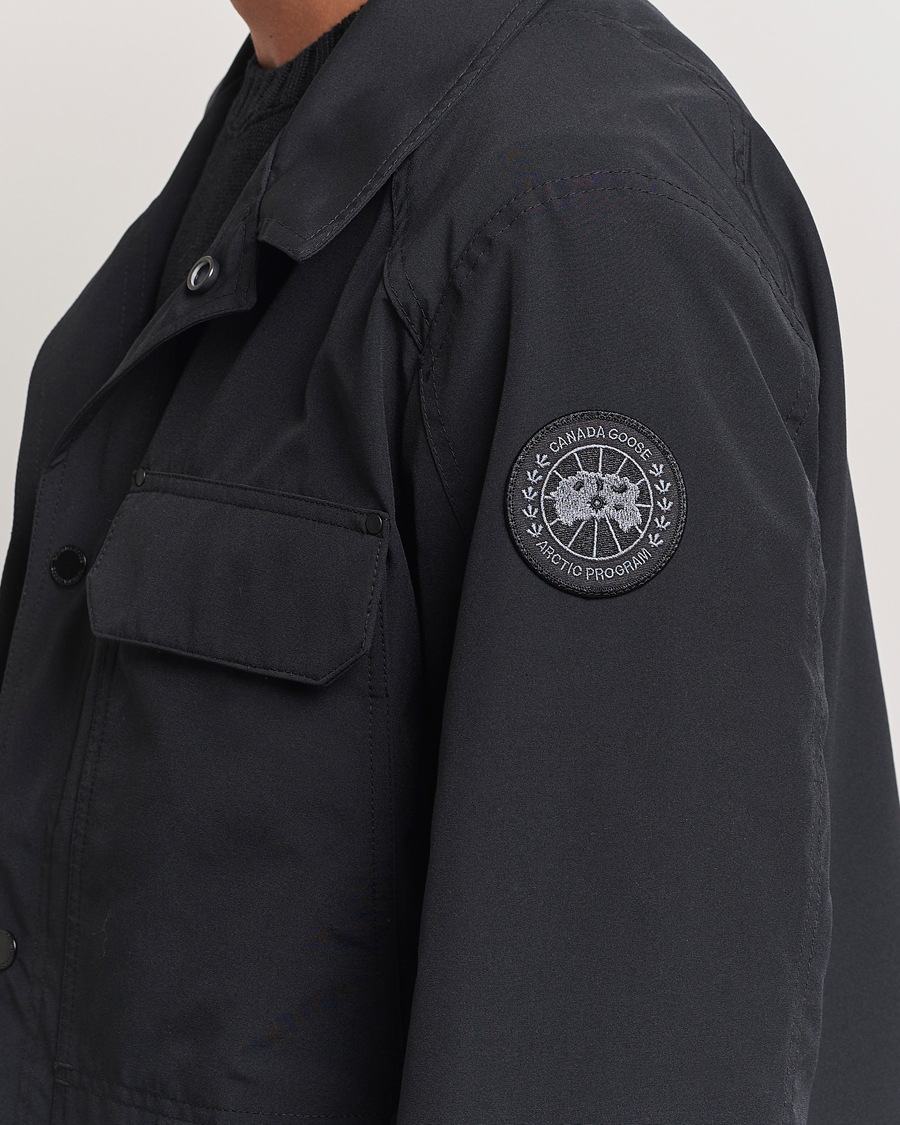Homme | Manteaux Et Vestes | Canada Goose Black Label | Burnaby Chore Jacket Black