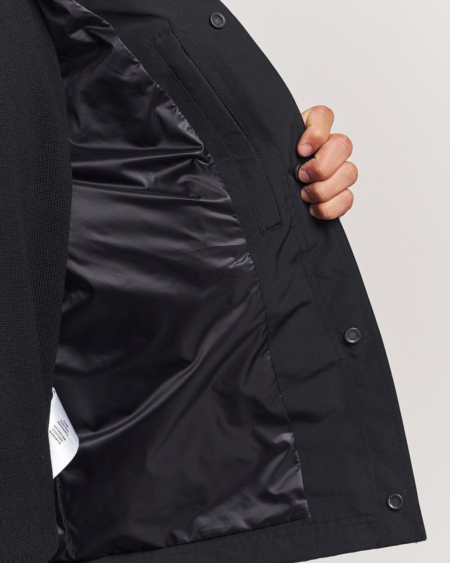 Homme | Manteaux Et Vestes | Canada Goose Black Label | Burnaby Chore Jacket Black