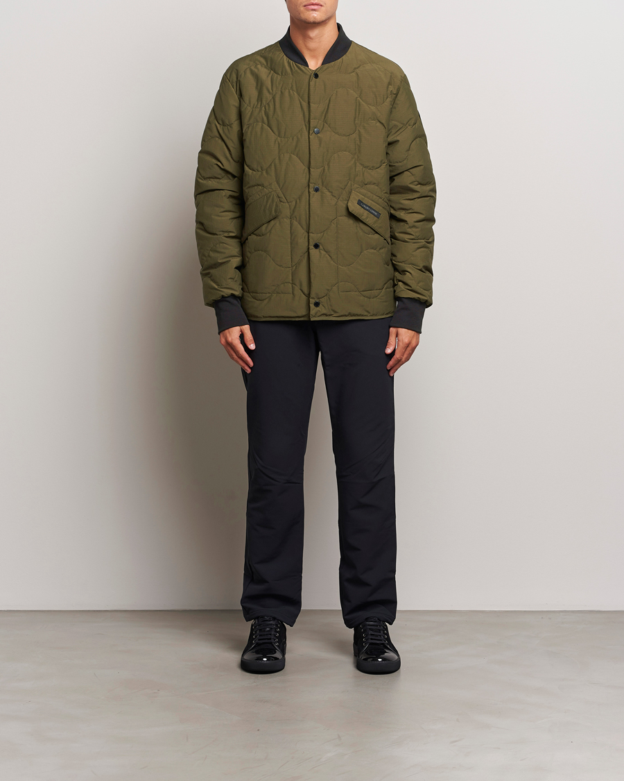 Homme | Manteaux Et Vestes | Canada Goose Black Label | Boswell Reversible Jacket Military Green