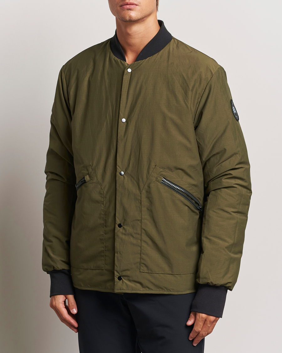 Homme | Manteaux Et Vestes | Canada Goose Black Label | Boswell Reversible Jacket Military Green