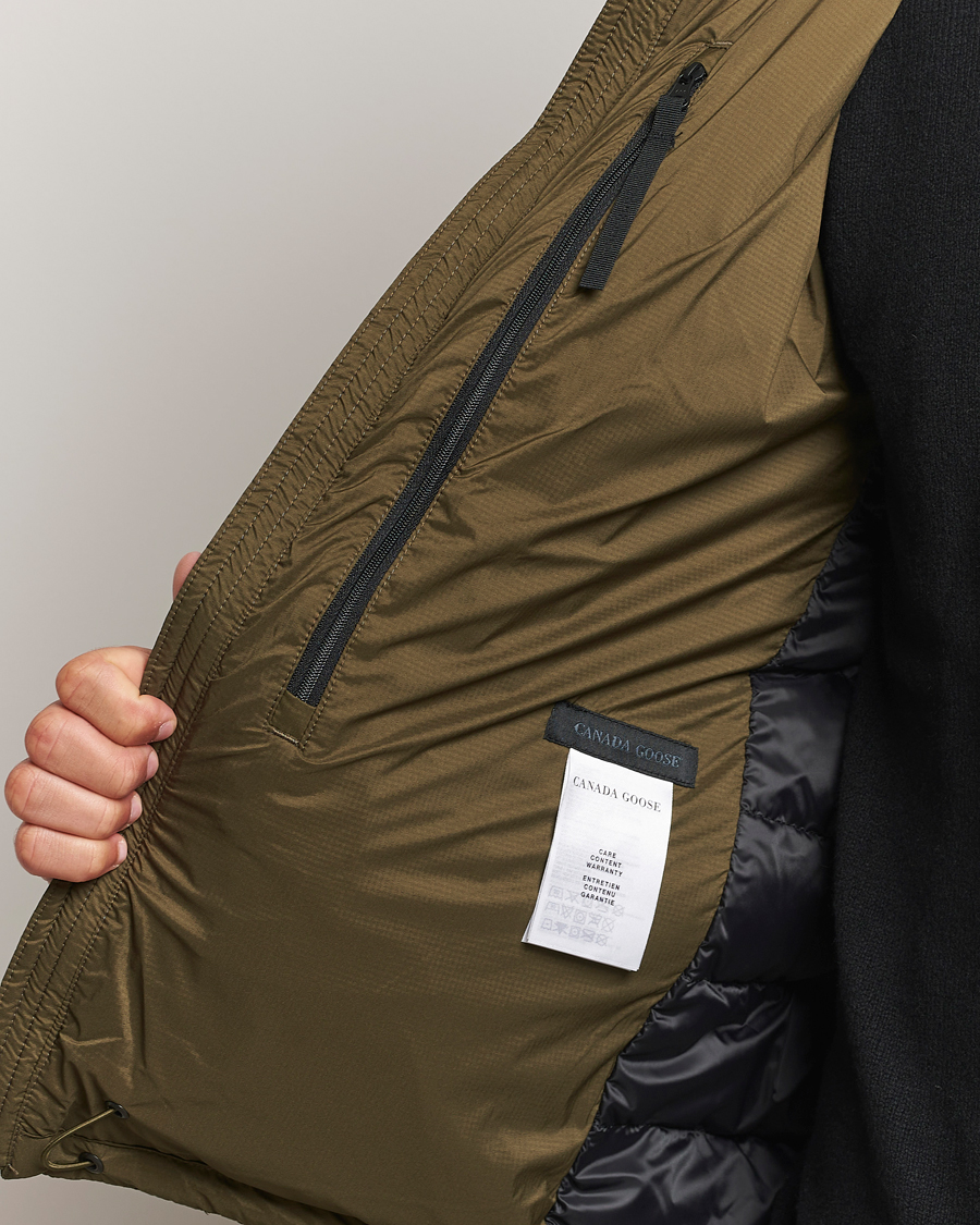 Homme | Manteaux Et Vestes | Canada Goose Black Label | Lodge Hoody Military Green