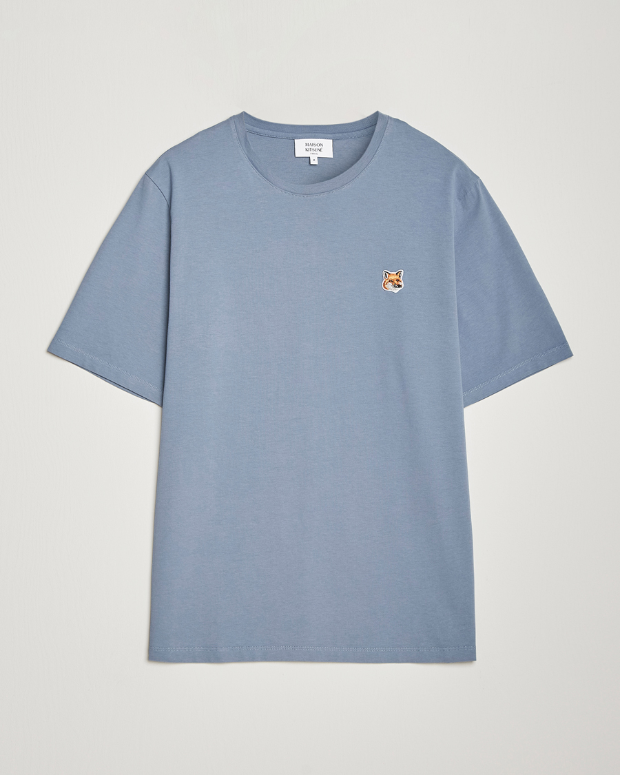 Homme | T-shirts | Maison Kitsuné | Fox Head T-Shirt Moonlight Blue