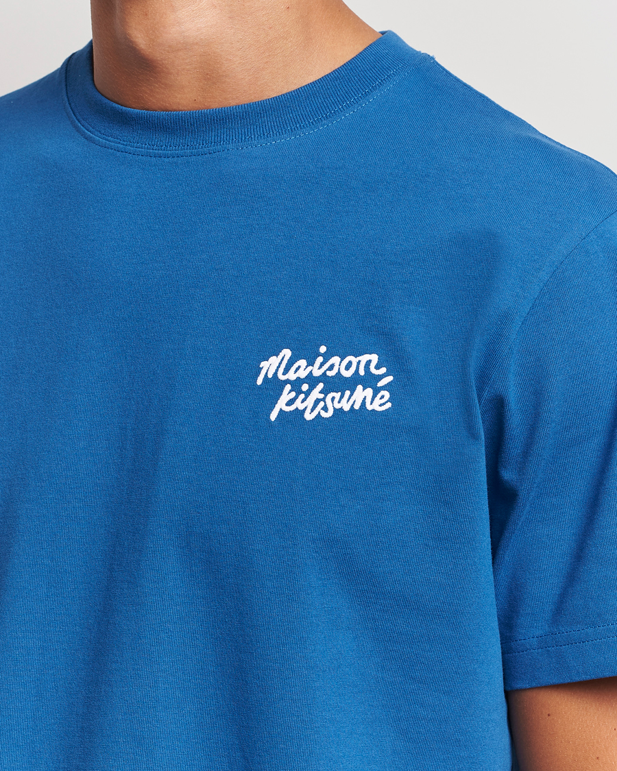 Homme | T-shirts | Maison Kitsuné | Mini Handwriting T-shirt Celestial Blue